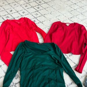 3 thermal type shirts all in great condition